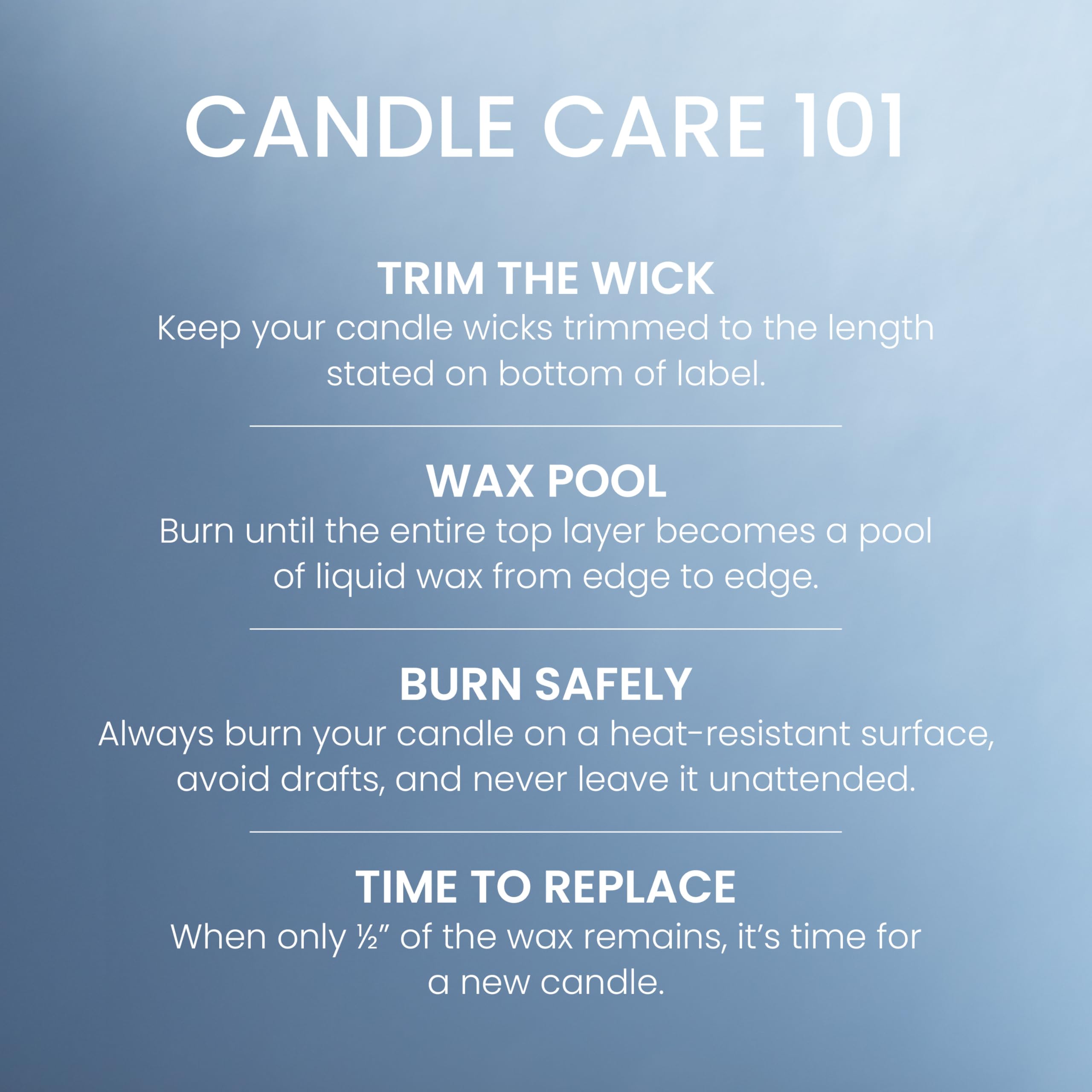 Yankee Candle A Calm Quiet Place long burn design with up to 150 hours