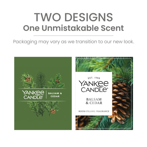 Yankee Candle warm amber base notes add depth to scent