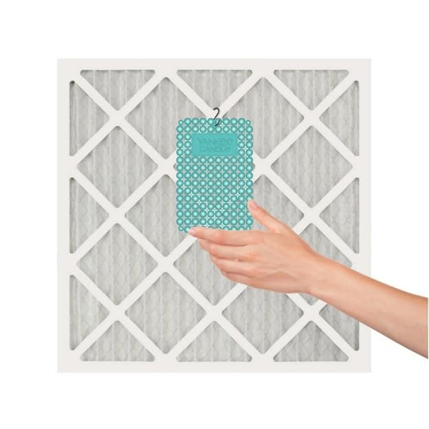 Yankee Candle Catching Rays air filter hook installation showing easy attachment.