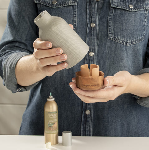Yankee Candle concentrated room spray ideal after laundry or cooking for odor update