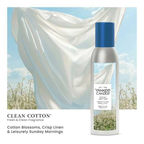 Yankee Candle Lemon Lavender spray for long-lasting fragrance in any room.