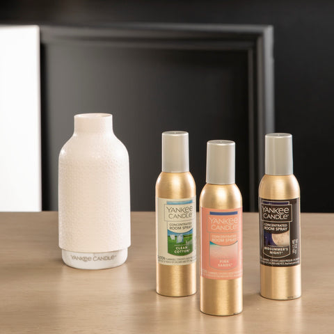 Yankee Candle concentrated room spray complements daily routines with midsummers-night ambience