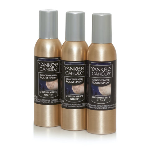 Yankee Candle concentrated room spray midsummers night bottle for quick room refresh