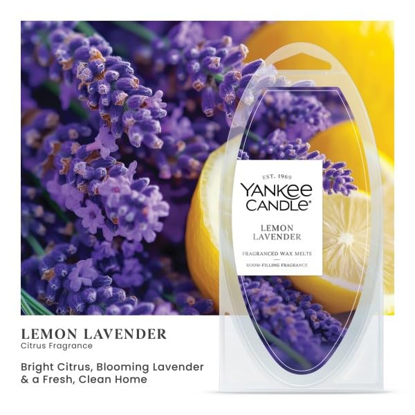 Yankee Candle fragrance diffusion highlights layered citrus and floral notes.