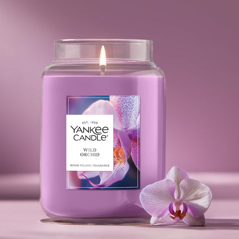 Wild Orchid fragrance notes include hibiscus, orchid, jasmine, strawberry.