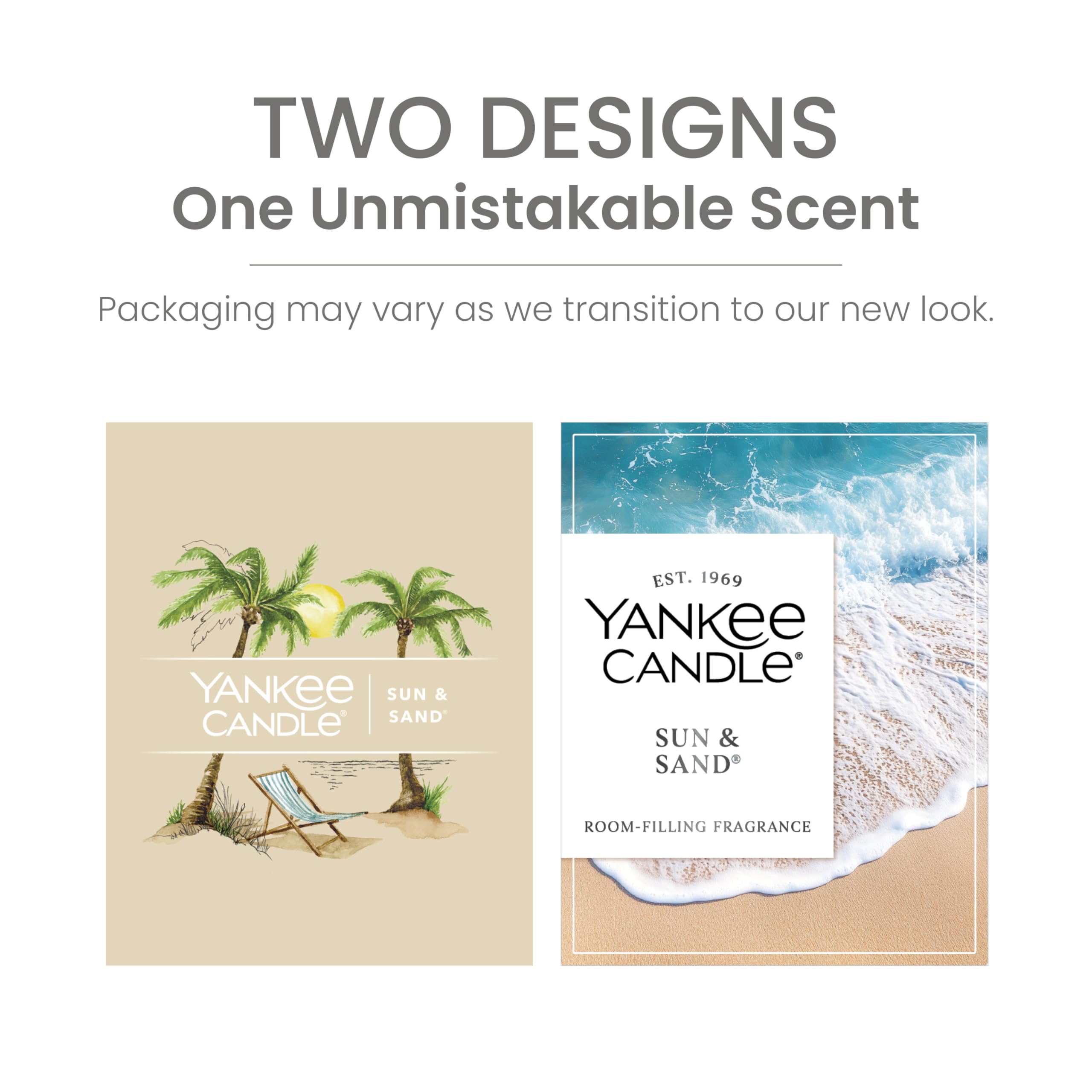 Yankee Candle Large Tumbler Sun & Sand packaging lid for dust-free storage