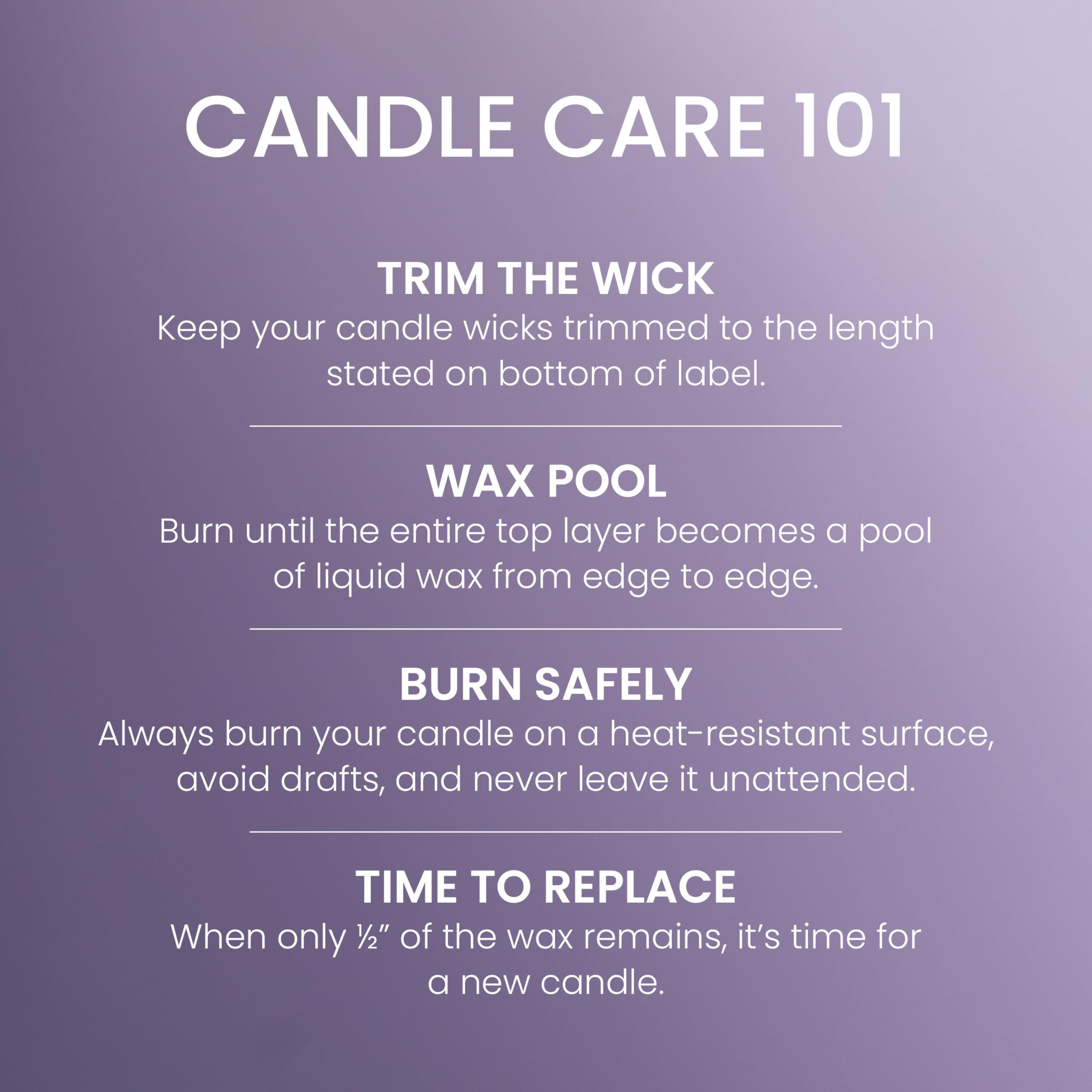 Yankee Candle Lavender Vanilla room scene for relaxing evenings