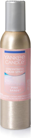 Yankee Candle Pink Sands mist in bathroom for a fresh, inviting space