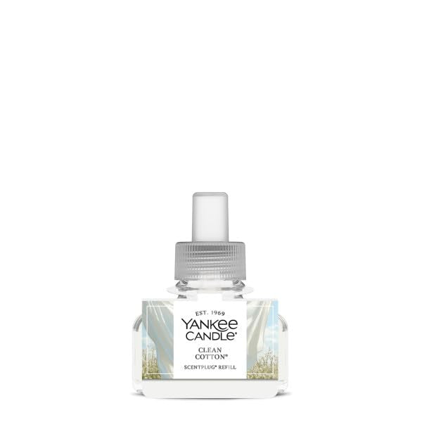 Yankee Candle ScentPlug refill cap removed for quick, easy setup.