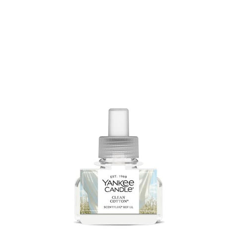 Yankee Candle ScentPlug refill cap removed for quick, easy setup.