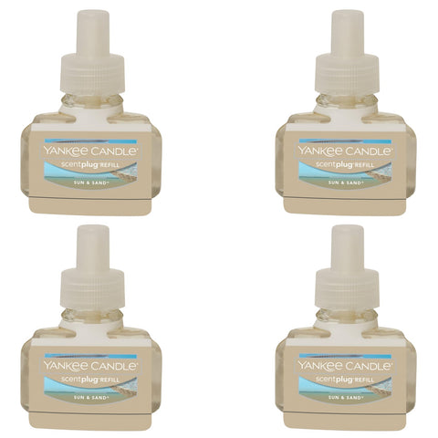 Yankee Candle Sun and Sand ScentPlug refill bottle for steady fragrance