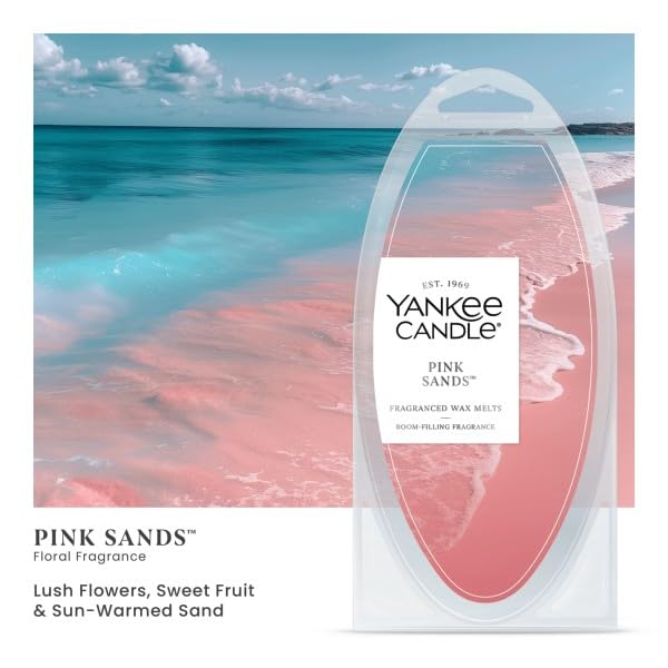 Yankee Candle fragrance notes visual shows top, middle, and base cues for layering.