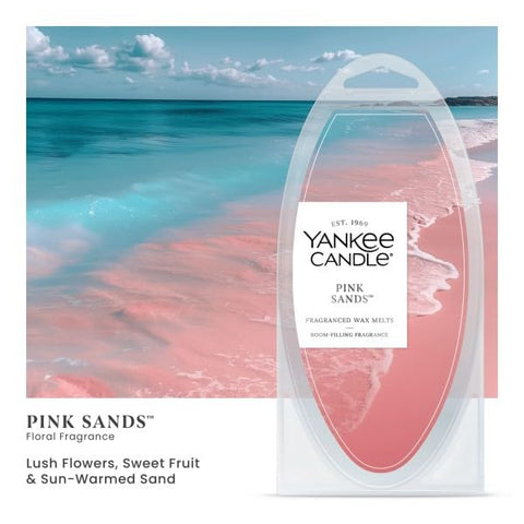 Yankee Candle fragrance notes visual shows top, middle, and base cues for layering.