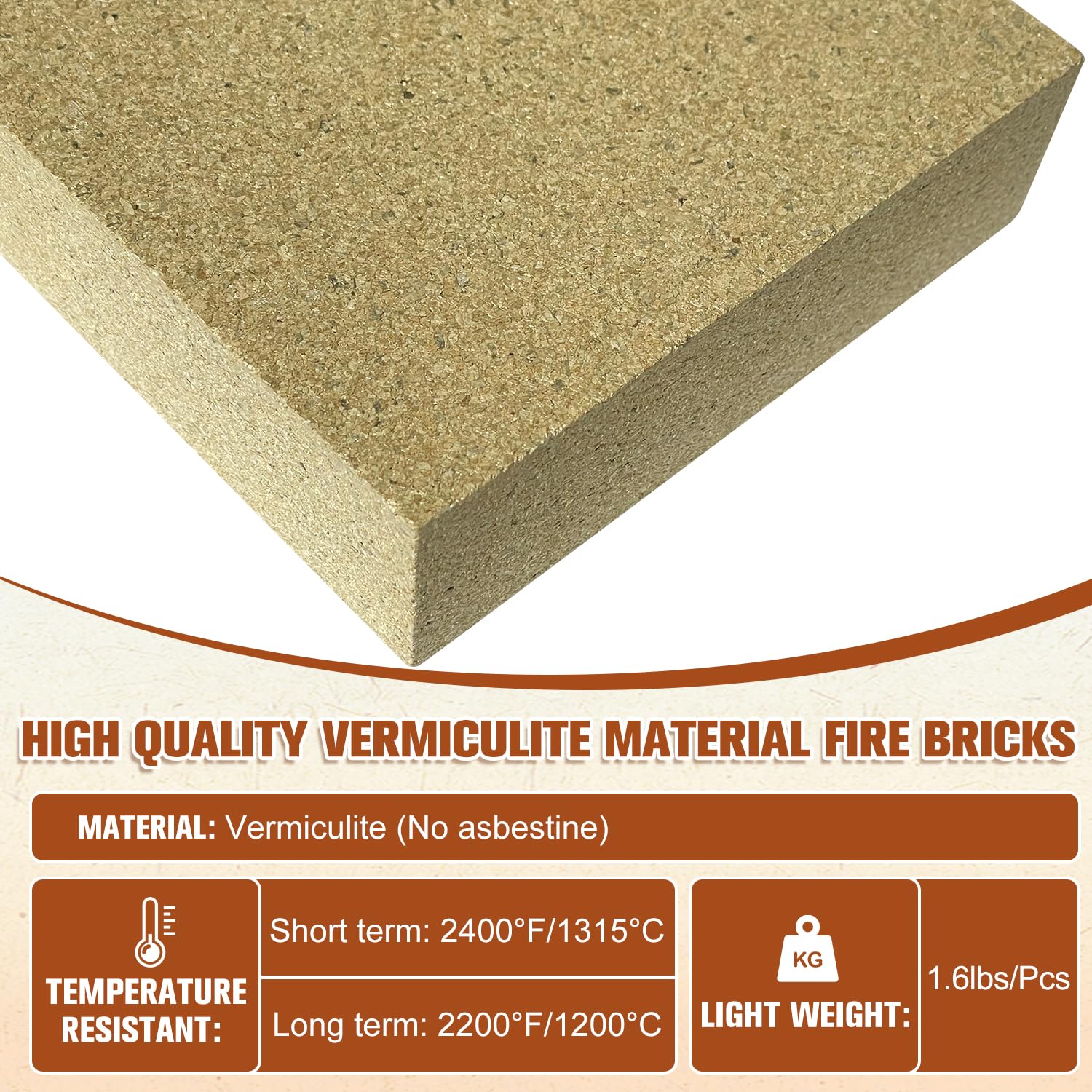 YANRUIPRO fire bricks installed inside a fireplace for safe heat containment.