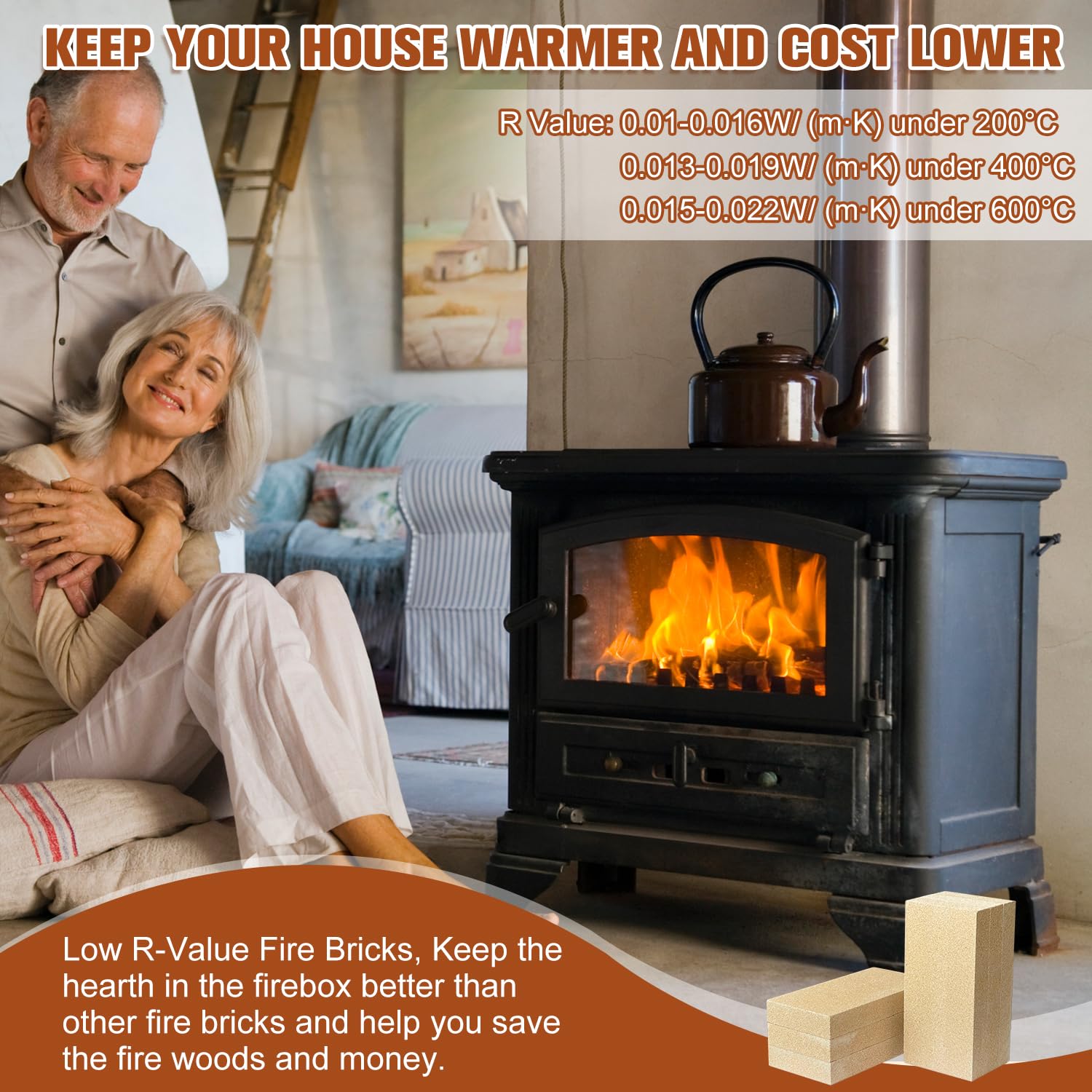 YANRUIPRO fire bricks suitable for ovens and kilns in addition to stoves.