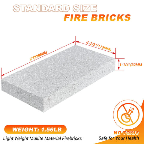 YANRUIPRO mullite fire brick close-up shows high-temperature insulation.