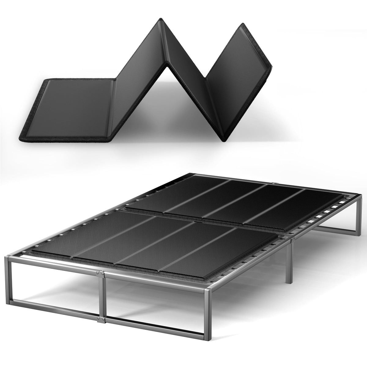 Yarfyk Bunkie Board shows a 10mm folding design for easy storage and quick setup.