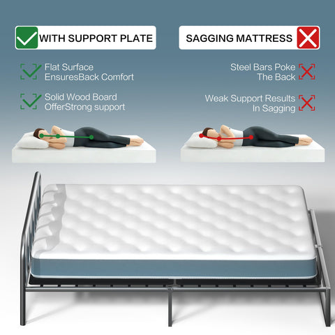 Yarfyk bunkie board washable housing keeps fabric clean.