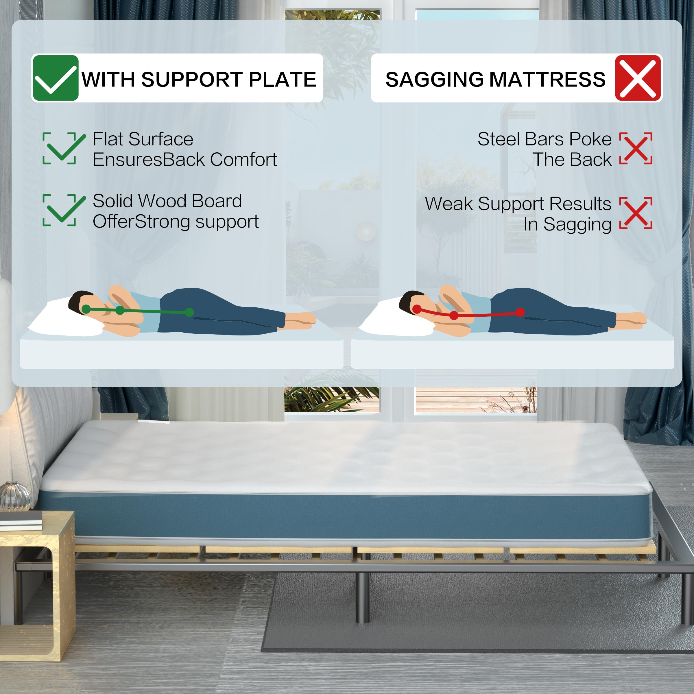 Yarfyk foldable solution ideal for kid's beds and bunks