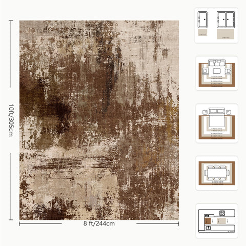 Yarooge kids and pets-friendly rug offers soft texture and safety for families.