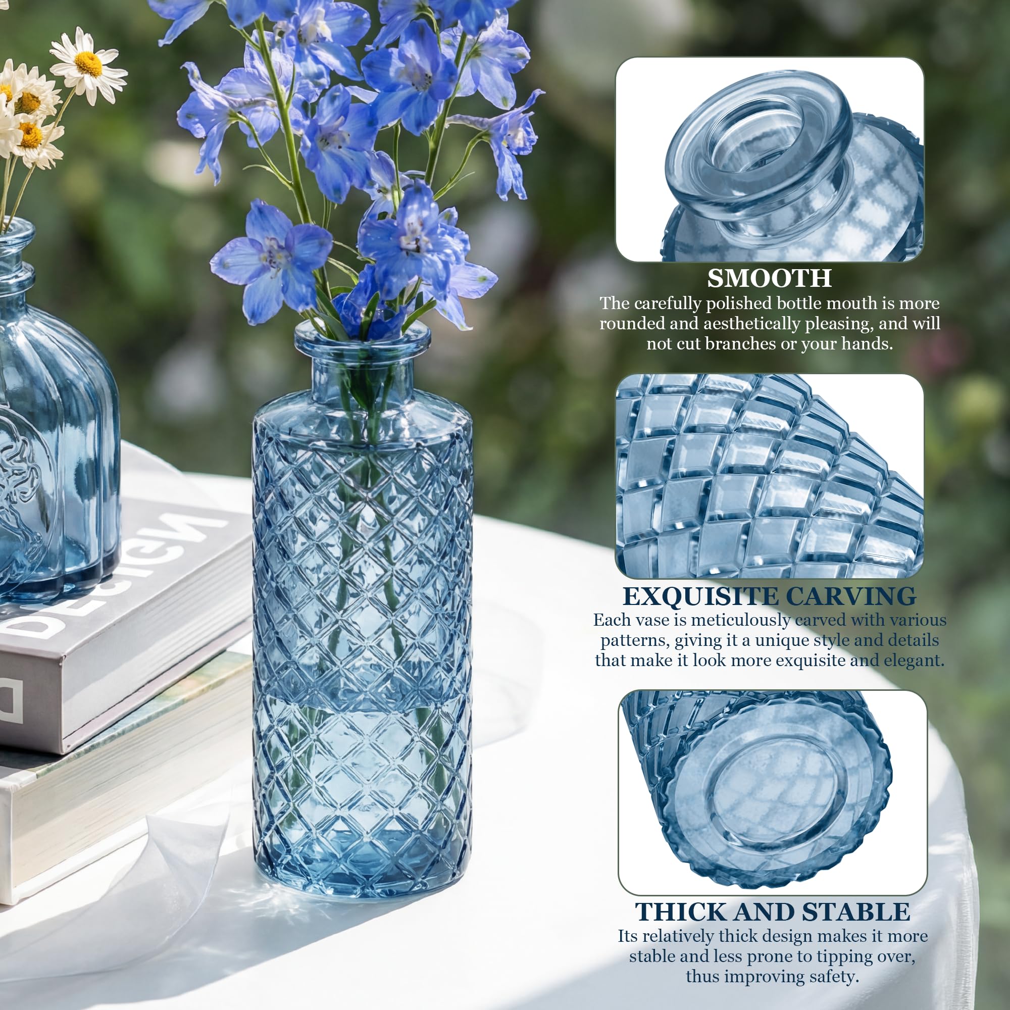 Yasali gift-ready vase set for weddings or housewarmings