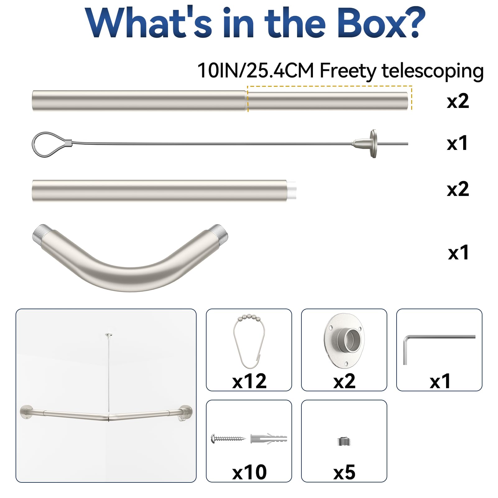 YASONIC fits four assembly configurations for square or rectangular spaces.