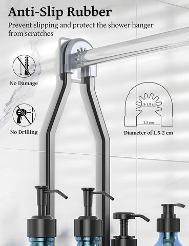 YASONIC lightweight, waterproof bathroom organizer for modern spaces.