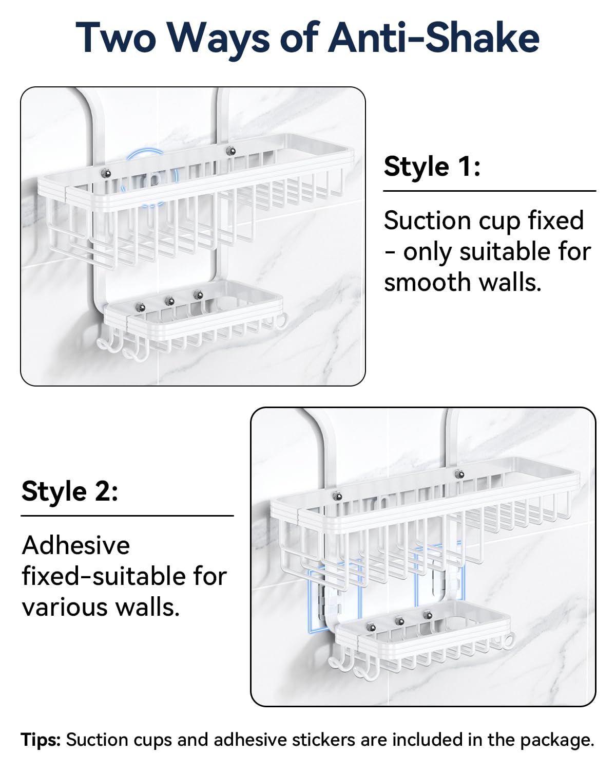 YASONIC no-drill installation for quick, damage-free setup
