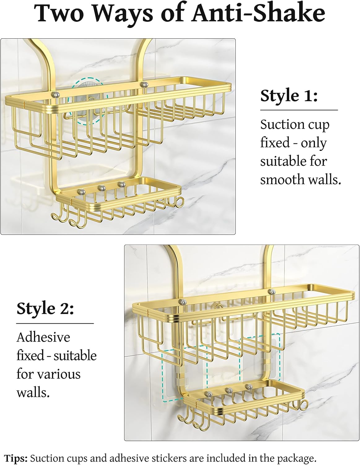 Open-bottom design of YASONIC caddy promotes quick drying and reduces moisture buildup.