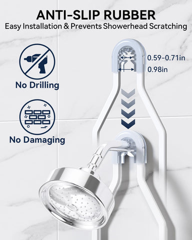 Easy no-drill setup ideal for renters and apartments