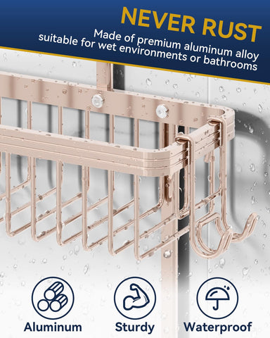 YASONIC aluminum hollow design promotes fast drainage and rust resistance.