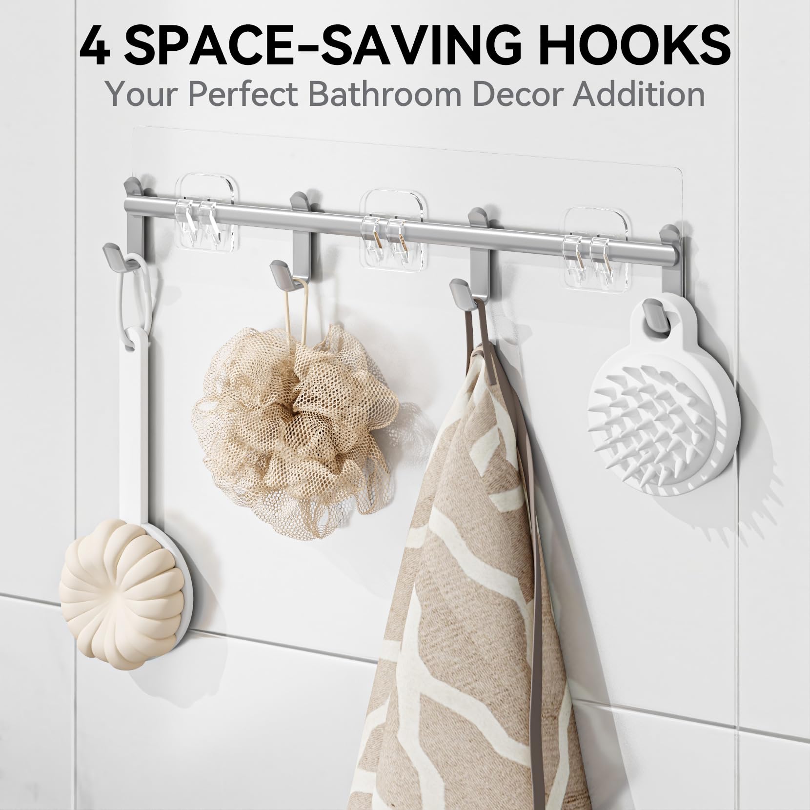 Yasonic soap holder secures bars and reduces clutter in the shower.
