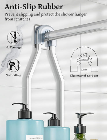 YASONIC soap basket included for easy soap storage and quick access