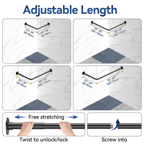 YASONIC 304 stainless steel rod with rust-proof coating for longevity.