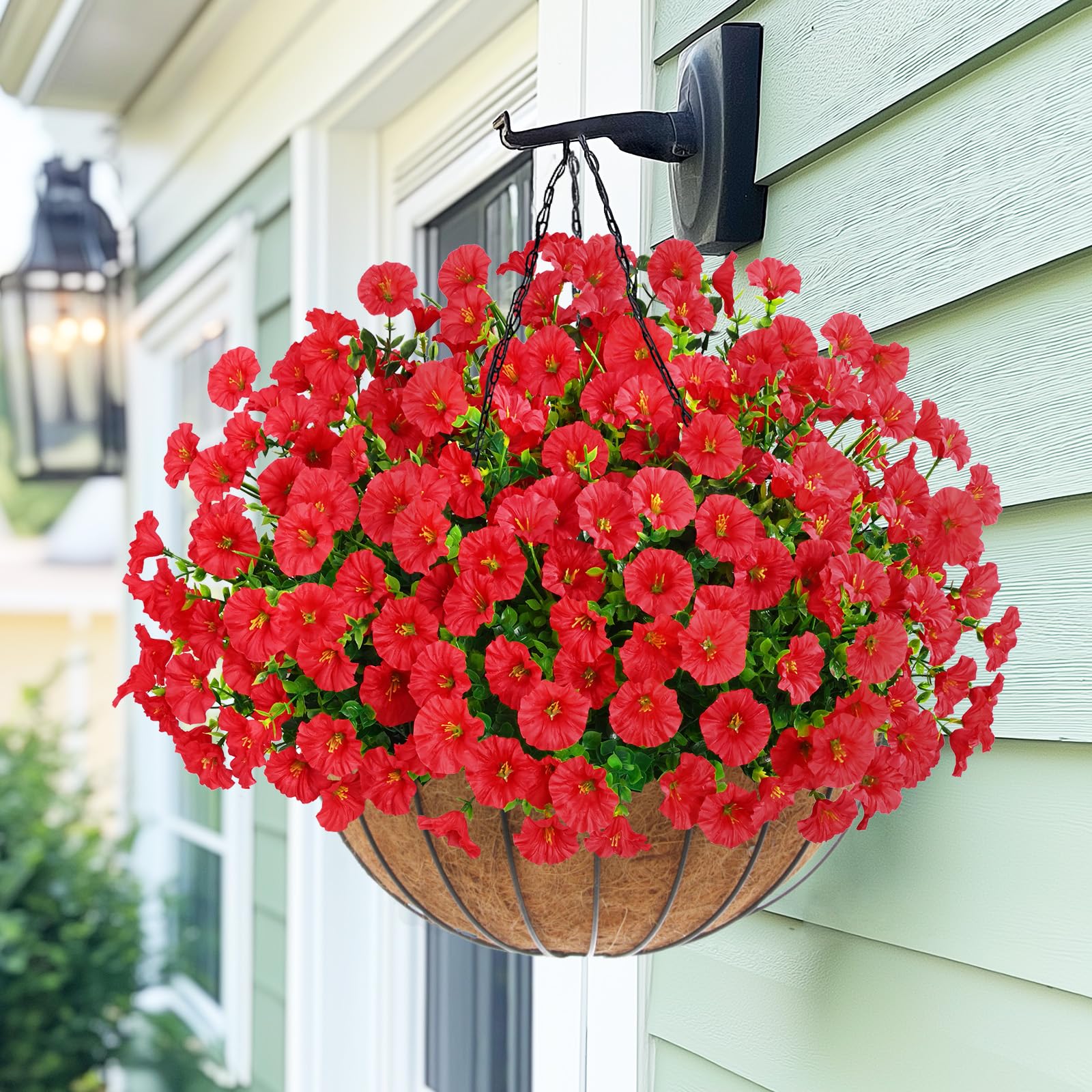 Yastouay mixed colors morning glory artificial flowers for versatile displays