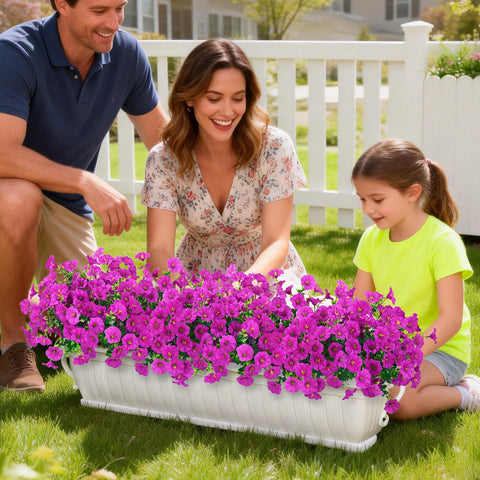 Yastouay pink artificial flowers offer soft color for seasonal decor.