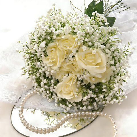 Yastouay Baby's Breath durable wire stems detail for shaping