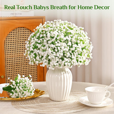Yastouay Babys Breath bulk pack 50pcs for party decor