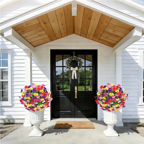 Yastouay easy-care outdoor decor requires no watering or fertilizing