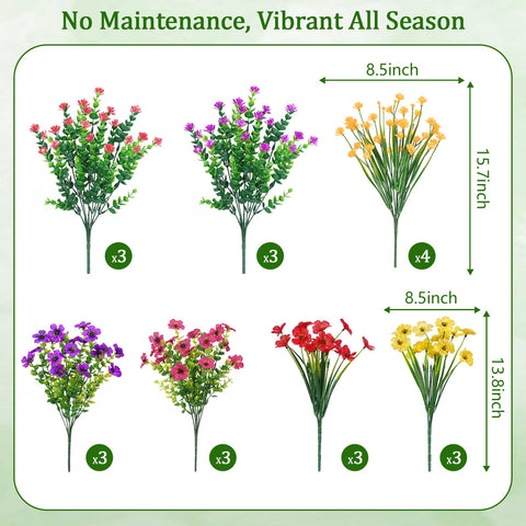 Yastouay durable garden blooms suitable for borders and edges