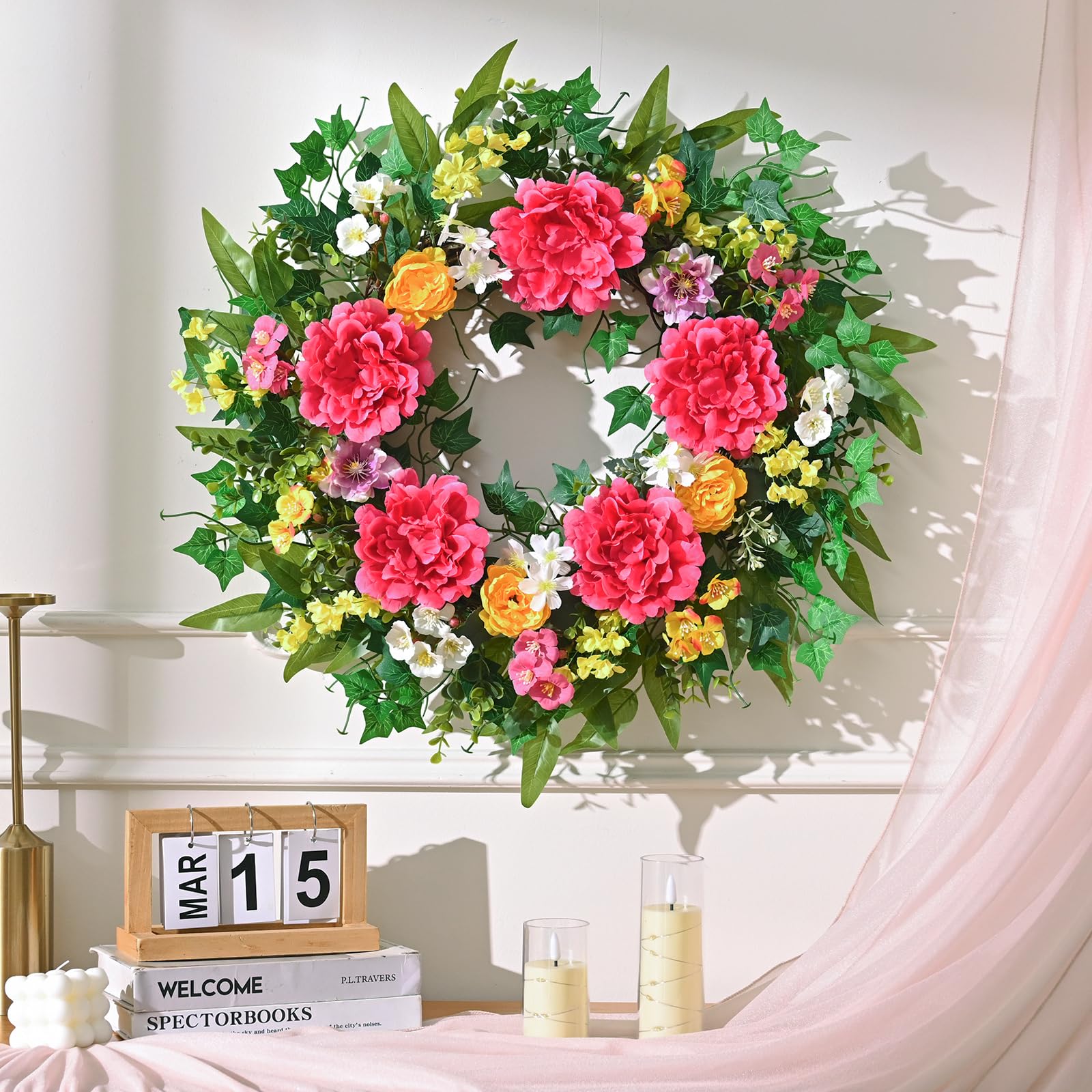 Yastouay gift-ready wreath ideal for housewarming or seasonal gift