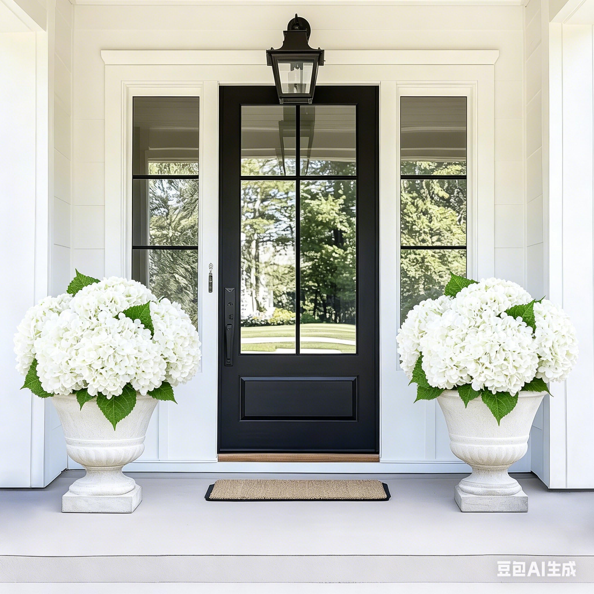 Yastouay Hydrangea outdoor decor suitable for patios and gardens.