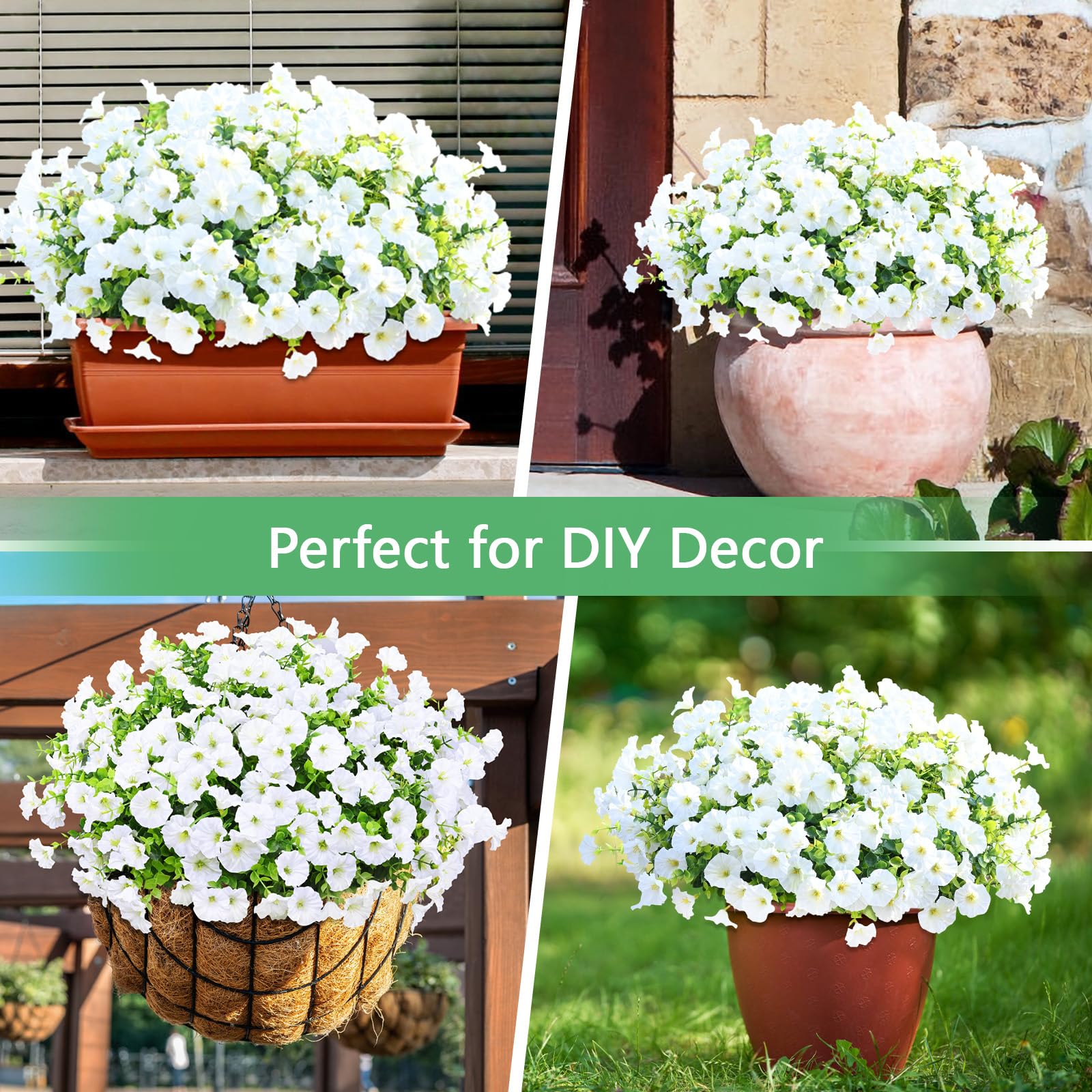 Yastouay low-maintenance patio setup with no watering required.