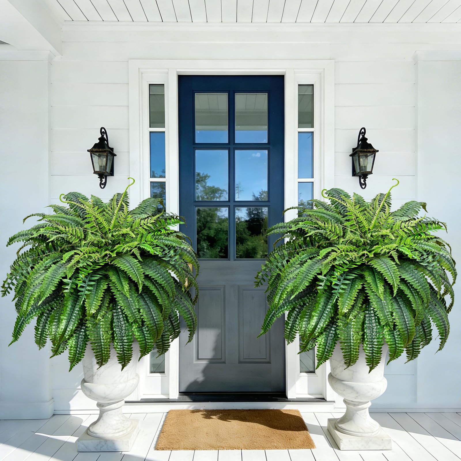 Yastouay maintenance-free ferns require no watering or pruning.