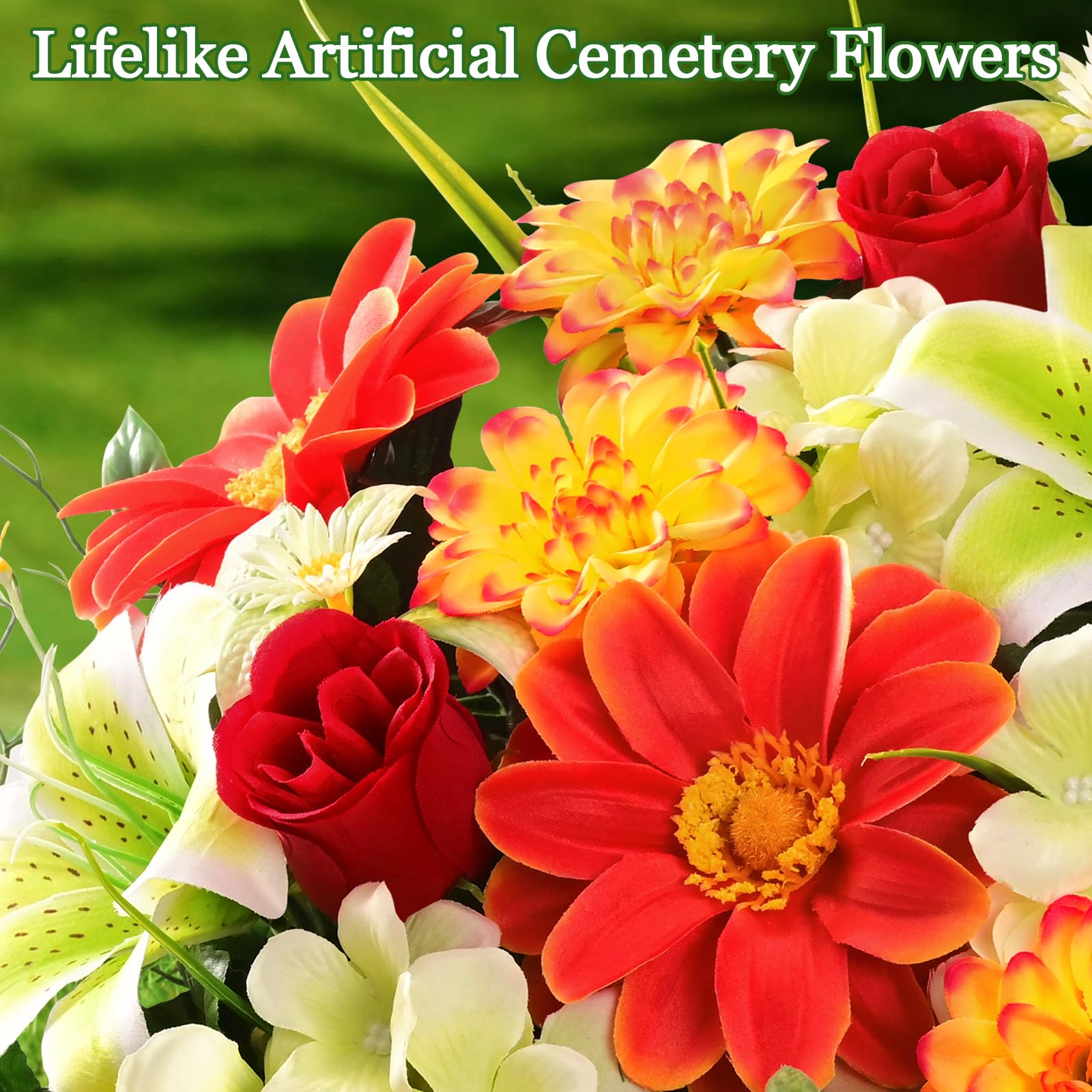 Yastouay Memorial Day flowers add timeless remembrance to headstones.