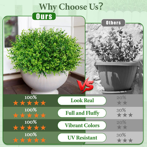 Yastouay artificial outdoor flowers yellow bundle brightens porches without watering.