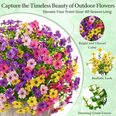 Yastouay outdoor flowers add color to gardens and windowsills