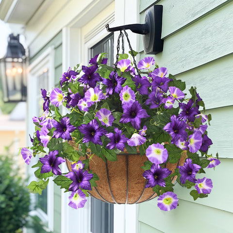 Yastouay colorful faux blooms brighten outdoor spaces