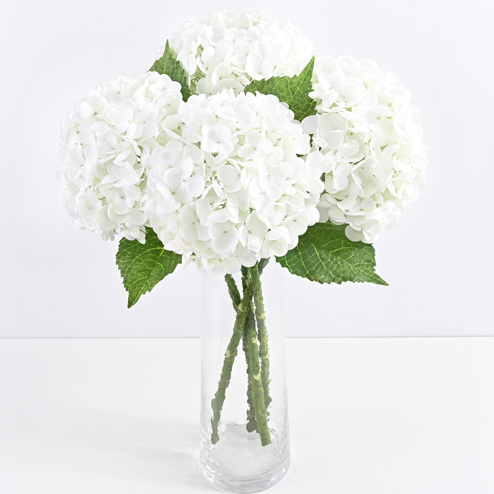 Yastouay Real Touch Hydrangea close-up petals for elegant centerpieces.