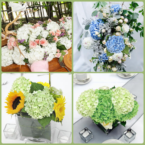 Yastouay Real Touch Hydrangea perfect for DIY floral arrangements.